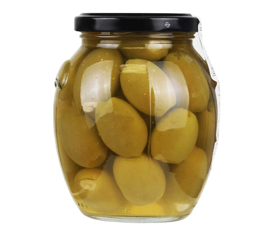 Greek-Garlic-Stuffed-Olives