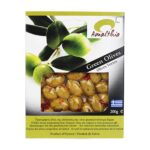 Greek Green Jumbo Olives, Vacuum Packed