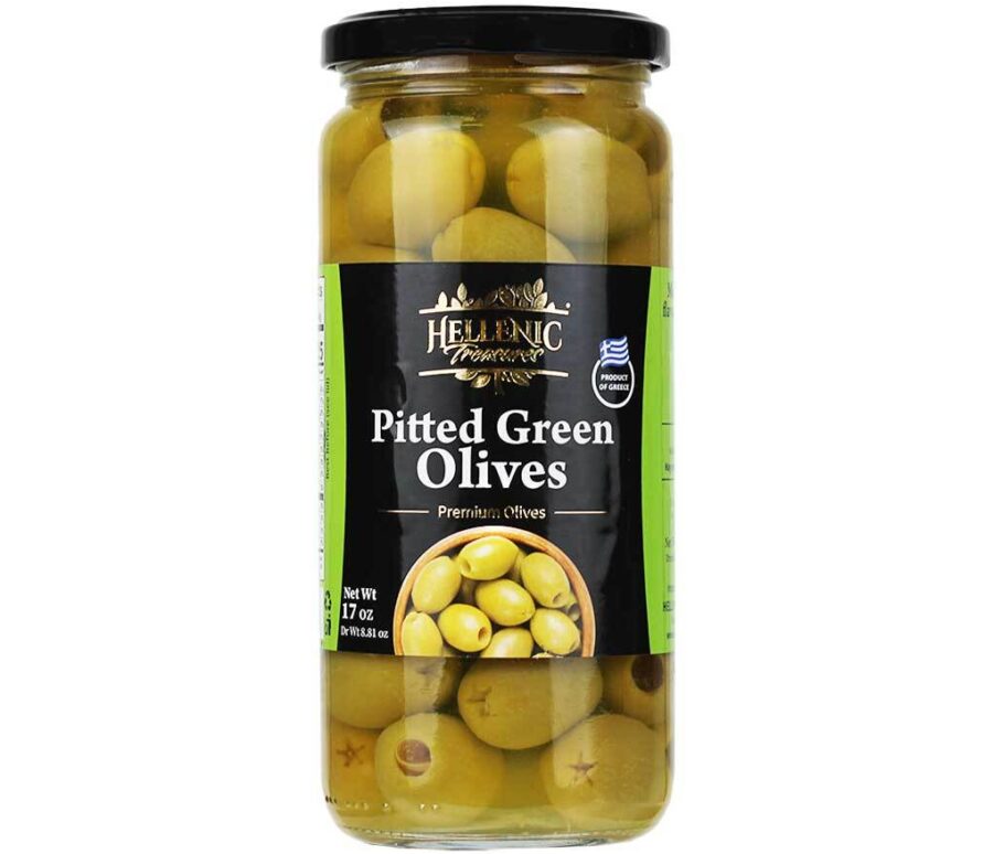 Greek-Green-Premium-Olives-Pitted