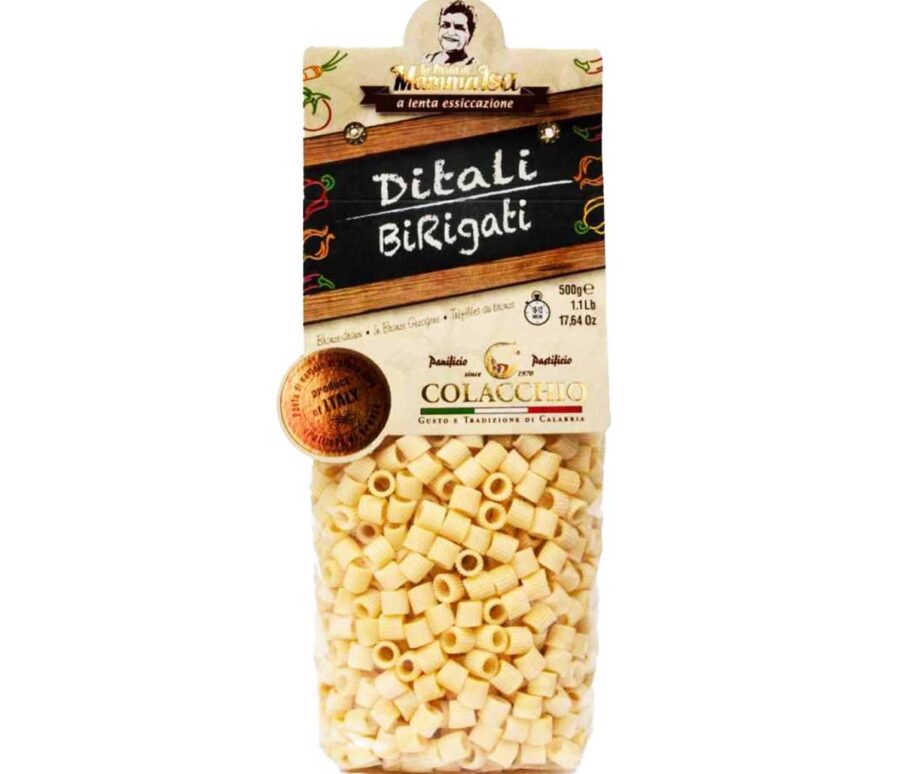 Italian Ditali Birigati Pasta