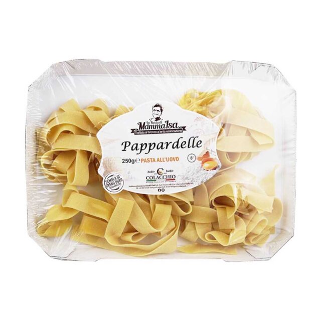 Italian Pappardelle Egg Pasta