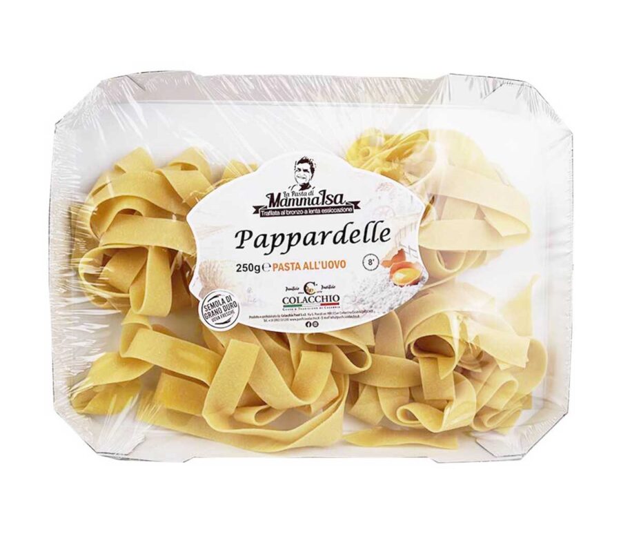 Italian Pappardelle Egg Pasta