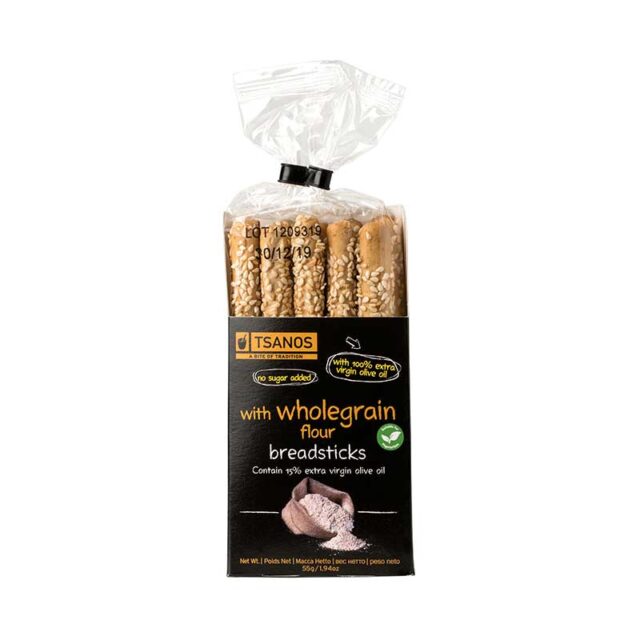 Wholegrain Breadsticks, No Sugar Added