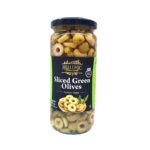 Greek Green Premium Olives, Sliced