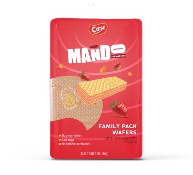 Mando Strawberry 450g brick